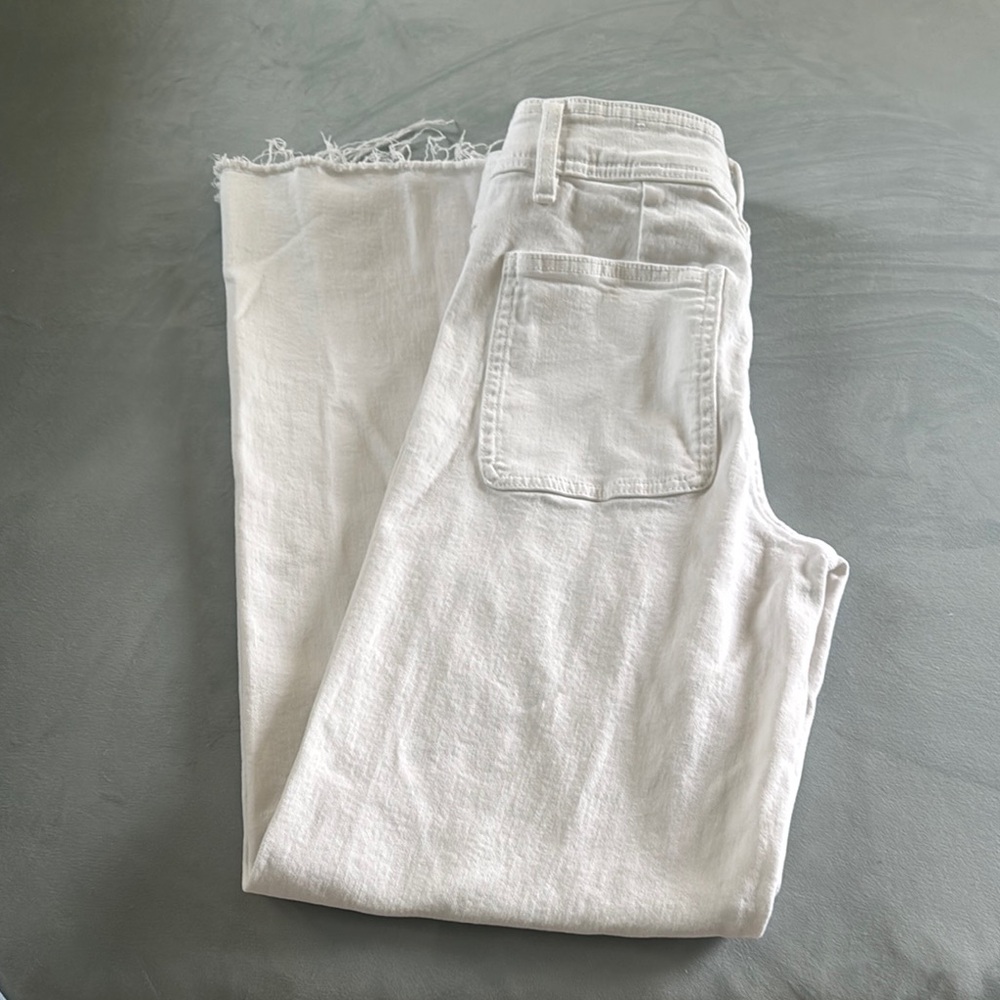 Zara Kids Marine Jeans In White